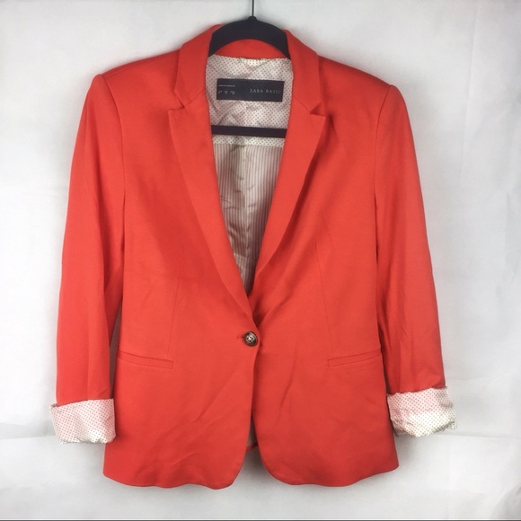 Cotton Coral Zara Blazer - Picture 2 of 7